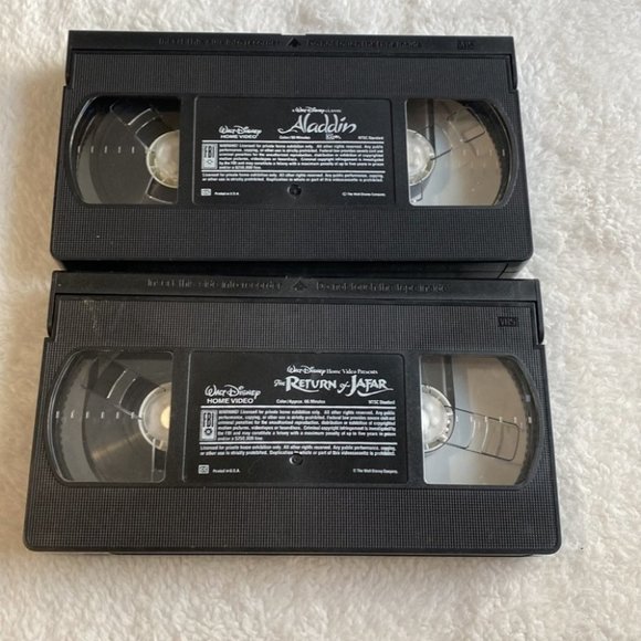 💕 Aladdin Black Diamond The Clasics (VHS, 1993) & The Return of Jafar VHS - Picture 7 of 10